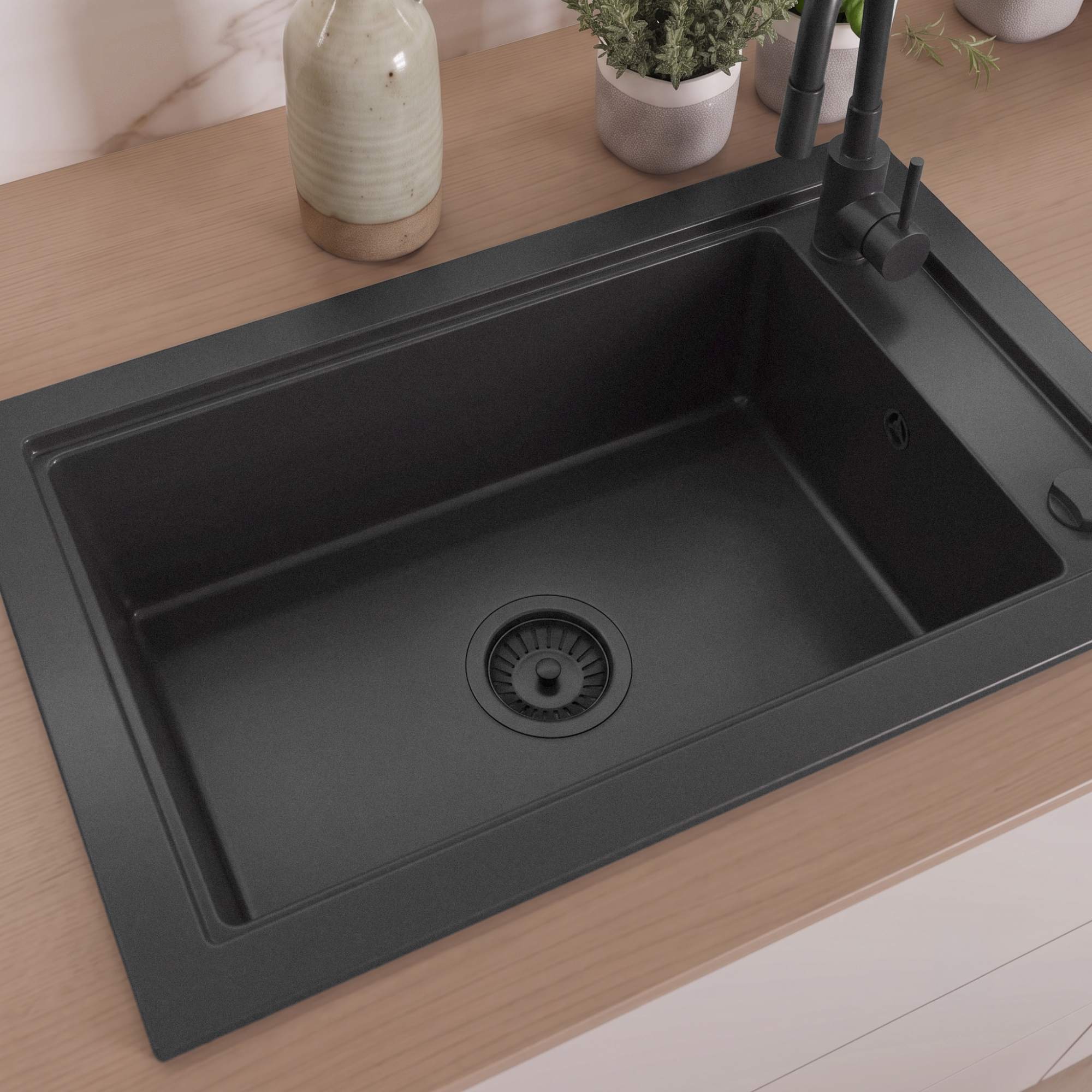 Aranżacja 2 - zlew granitowy Sink Quality Modena
